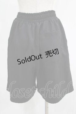 画像3: NieR Clothing / PANDA HALF PANTS  黒 H-25-07-01-026-PU-PA-KB-ZH