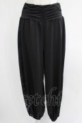 NieR Clothing / サイド切替パンツ  黒 H-25-07-01-027-PU-PA-KB-ZH