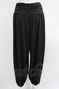 画像3: NieR Clothing / サイド切替パンツ  黒 H-25-07-01-027-PU-PA-KB-ZH