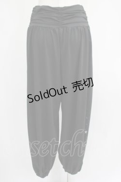 画像3: NieR Clothing / サイド切替パンツ  黒 H-25-07-01-027-PU-PA-KB-ZH