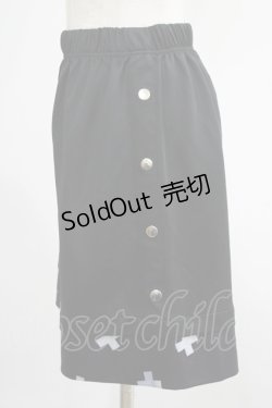 画像2: NieR Clothing / 切替HALF PANTS  黒 H-25-07-01-028-PU-PA-KB-ZH