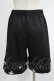 画像3: NieR Clothing / 切替HALF PANTS  黒 H-25-07-01-028-PU-PA-KB-ZH (3)
