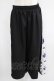 画像1: NieR Clothing / 2WAY SIDE ZIP WIDE PANTS  黒 H-25-07-01-029-PU-PA-KB-ZH (1)