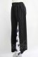 画像2: NieR Clothing / 2WAY SIDE ZIP WIDE PANTS  黒 H-25-07-01-029-PU-PA-KB-ZH (2)