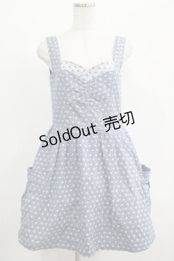 画像1: MILK / サンデーdress  ブルー H-25-07-02-1024-ML-OP-KB-ZH
