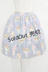 Jane Marple / Sweet & Coolのスカート M ブルーグレイ H-25-07-02-1005-JM-SK-KB-ZH