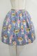 画像1: Jane Marple / Sweet & Coolのスカート M ブルーグレイ H-25-07-02-1005-JM-SK-KB-ZH (1)