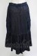 画像3: Jane Marple Dans Le Salon / Denim＆nylon twill flight skirt  indigo×navy H-25-07-02-1049-JM-SK-KB-ZH (3)