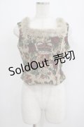 Jane Marple / Crown & Lily Gobelin Bustier M ベージュ H-25-07-02-1054-JM-TO-NS-ZH