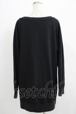 画像3: KILL STAR / The Moon SWEAT  L 黒 H-25-07-02-1060-SL-TO-KB-ZH