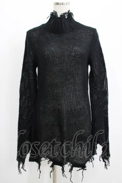 画像1: KILL STAR / Faylinn Sweater S ブラック H-25-07-02-1061-SL-TO-KB-ZH