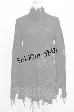 画像1: KILL STAR / Faylinn Sweater S ブラック H-25-07-02-1061-SL-TO-KB-ZH