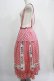 画像2: Jane Marple / Polka dots parade suspenders skirt  ピンク H-25-07-02-1007-JM-SK-KB-ZH (2)
