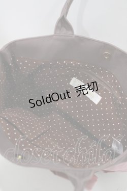 画像3: Leur Getter / シャンタンリボン付きバッグ  ブラウン H-25-07-02-1074-LU-BG-KB-ZH