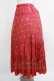 画像2: Jane Marple Dans Le Salon / Granny’s buttons tiered skirt  ローズ H-25-07-02-1009-JM-SK-KB-ZH (2)