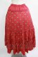 画像3: Jane Marple Dans Le Salon / Granny’s buttons tiered skirt  ローズ H-25-07-02-1009-JM-SK-KB-ZH (3)