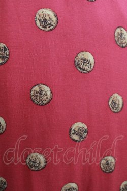 画像4: Jane Marple Dans Le Salon / Granny’s buttons tiered skirt  ローズ H-25-07-02-1009-JM-SK-KB-ZH