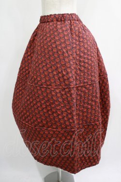 画像2: Jane Marple Dans Le Salon / Tudor tulip matelasse skirt  ネイビー H-25-07-02-1010-JM-SK-KB-ZH