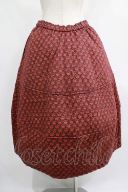 画像3: Jane Marple Dans Le Salon / Tudor tulip matelasse skirt  ネイビー H-25-07-02-1010-JM-SK-KB-ZH