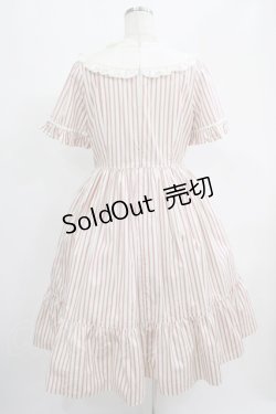 画像3: Emily Temple cute / ストライプフリルワンピース  オフ白 H-25-07-02-1002-ET-OP-KB-ZH
