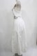 画像2: Candy Stripper / W BELTED DRESS  WHITE H-25-07-02-1023-PU-OP-KB-ZH (2)