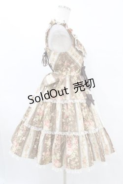 画像3: Angelic Pretty / Rosy Rose Princessジャンパースカート Free ブラウン H-25-07-03-025-AP-OP-NS-ZH