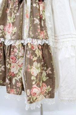 画像5: Angelic Pretty / Rosy Rose Princessジャンパースカート Free ブラウン H-25-07-03-025-AP-OP-NS-ZH