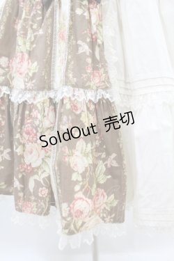 画像5: Angelic Pretty / Rosy Rose Princessジャンパースカート Free ブラウン H-25-07-03-025-AP-OP-NS-ZH