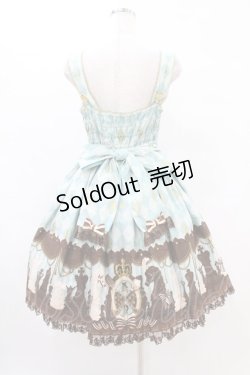 画像2: Angelic Pretty / Chess Chocolate ジャボ付ジャンパースカート Free ミント H-25-07-03-026-AP-OP-NS-ZH