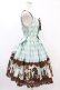 画像3: Angelic Pretty / Chess Chocolate ジャボ付ジャンパースカート Free ミント H-25-07-03-026-AP-OP-NS-ZH
