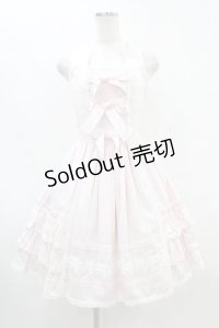 BABY,THE STARS SHINE BRIGHT / リボンリボンジェラートジャンパースカート Free ピンク H-25-07-03-030-BA-OP-NS-ZH
