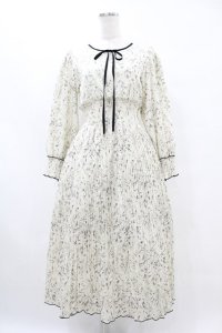 An MILLE / プリーツフラワーワンピース Free OW H-25-07-03-035-EL-OP-NS-ZH