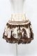 画像1: Angelic Pretty / Chess Chocolate スカート（2011年） Free アイボリー H-25-07-03-040-AP-SK-NS-ZH (1)