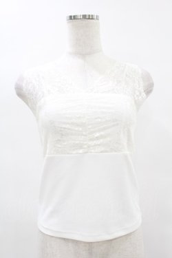 画像1: evelyn / レースリブインナー Free オフ H-25-07-03-049-LO-TO-NS-ZH