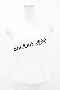 画像1: evelyn / レースリブインナー Free オフ H-25-07-03-049-LO-TO-NS-ZH