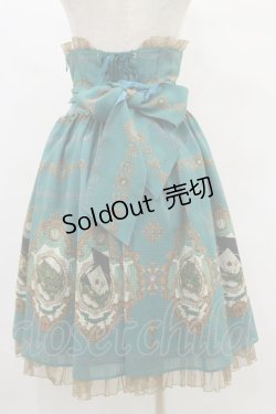 画像2: ALICE and the PIRATES / Mistical brilliance Jewelry〜秘められた宝石の行方〜柄コルセットスカート Free グリーン H-25-07-03-1047-PA-SK-NS-ZH