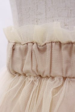画像3: an another angelus / ベルト付きローズ総刺繍チュールスカート Free L/ORANGE H-25-07-03-1051-CA-SK-NS-ZH