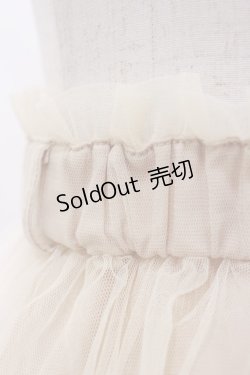画像3: an another angelus / ベルト付きローズ総刺繍チュールスカート Free L/ORANGE H-25-07-03-1051-CA-SK-NS-ZH