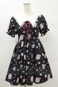 Ank Rouge / RosyMacaronスピンドルワンピース M ブラック H-25-07-03-1055-CA-OP-NS-ZH