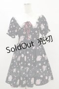 Ank Rouge / RosyMacaronスピンドルワンピース M ブラック H-25-07-03-1055-CA-OP-NS-ZH