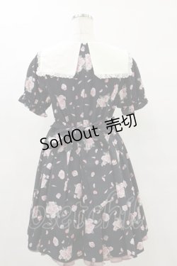 画像2: Ank Rouge / RosyMacaronスピンドルワンピース M ブラック H-25-07-03-1055-CA-OP-NS-ZH