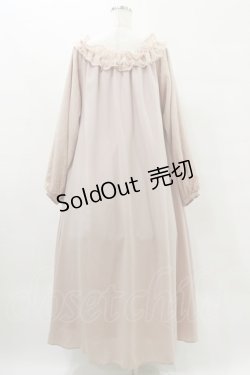 画像2: Maison de FLEUR Petite Robe canone / オフショルダーレースワンピース M Pink H-25-07-03-1057-EL-OP-NS-ZH