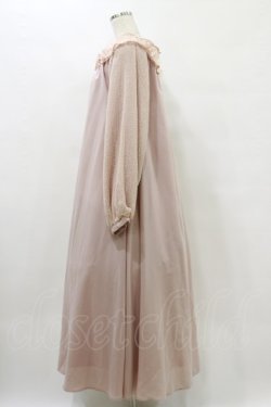 画像3: Maison de FLEUR Petite Robe canone / オフショルダーレースワンピース M Pink H-25-07-03-1057-EL-OP-NS-ZH