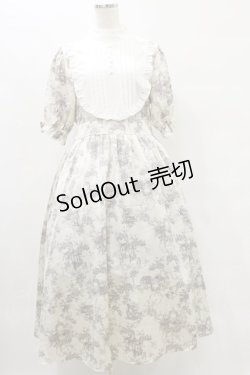 画像1: m petit by misako / AM*トワルドジュイワンピース LL オフ H-25-07-03-1058-LO-OP-NS-ZH