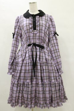 画像1: LIEF / テディーベアワンピース M パープル H-25-07-03-1060-LO-OP-NS-ZH
