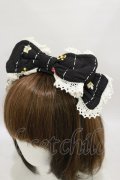 metamorphose / ストロベリークラウンリボンカチューシャ  ブラック H-25-07-03-1012-ME-AC-NS-ZH