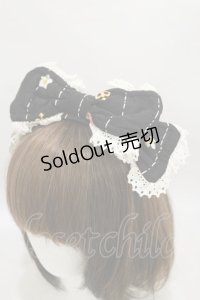 metamorphose / ストロベリークラウンリボンカチューシャ  ブラック H-25-07-03-1012-ME-AC-NS-ZH
