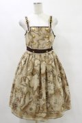 Angelic Pretty / Fantastic World Mapジャンパースカート Free ベージュ H-25-07-03-1065-AP-OP-NS-ZH