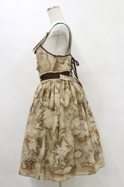 画像3: Angelic Pretty / Fantastic World Mapジャンパースカート Free ベージュ H-25-07-03-1065-AP-OP-NS-ZH
