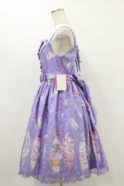 画像3: Angelic Pretty / Decoration Ice Creamジャンパースカート Free ラベンダー H-25-07-03-1066-AP-OP-NS-ZH
